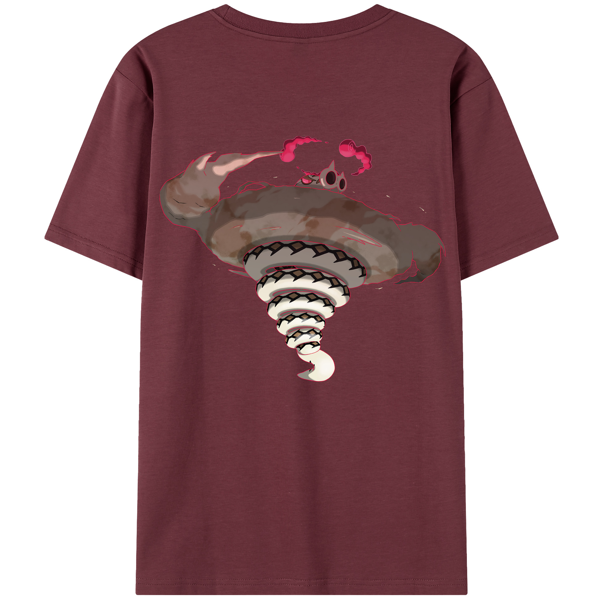 （画像用） ポケットモンスター Pokémon 綿100％半袖Tシャツ（背面プリント）